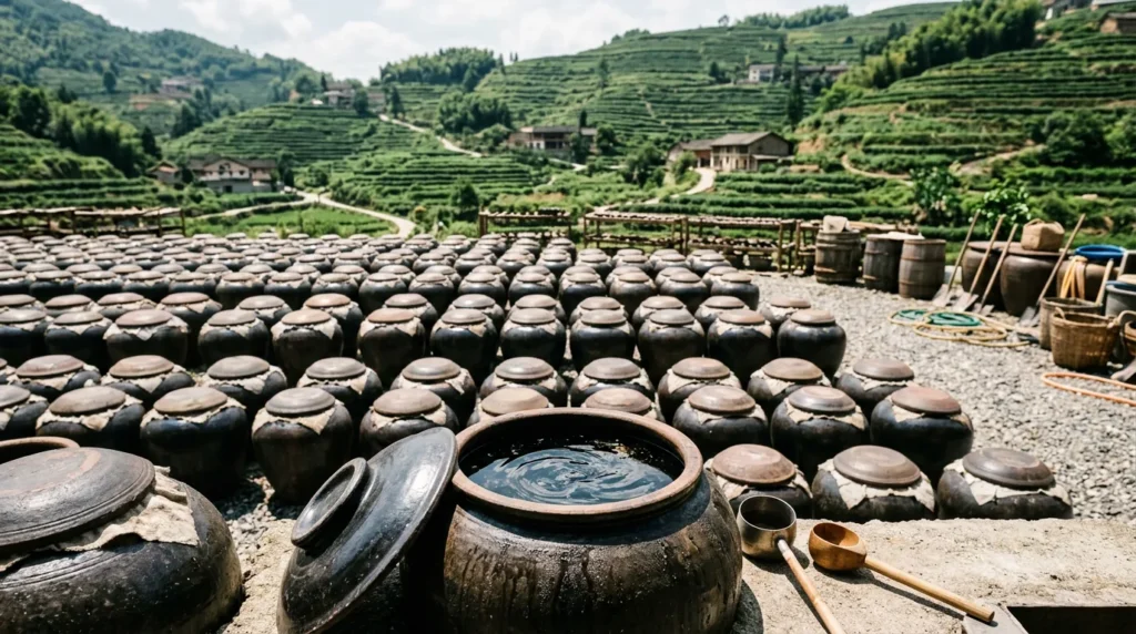 黒酢・香酢・果実酢の図鑑｜熟成が生む色と香り
